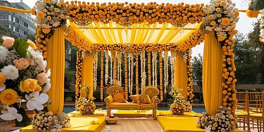 Garden Wedding Reception